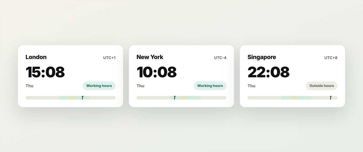 Global Executive Scheduler tool preview